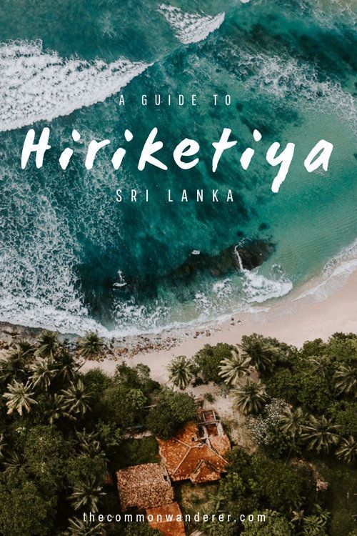 Discovering Hiriketiya Beach: Sri Lanka’s Hidden Gem for Surf, Sun, and Serenity